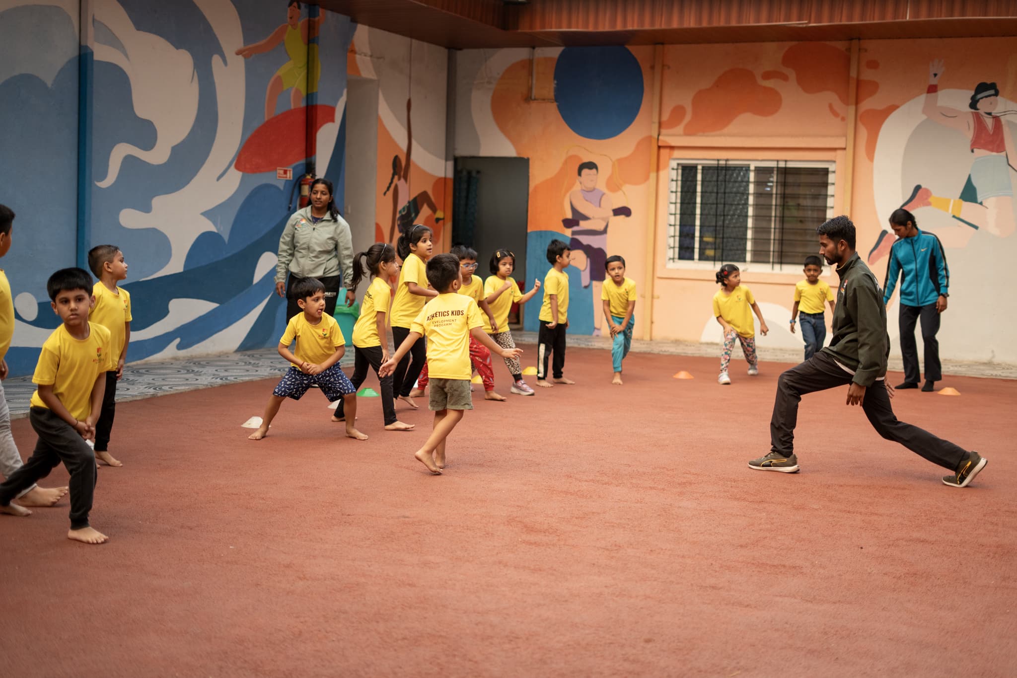 Conventional school setting
