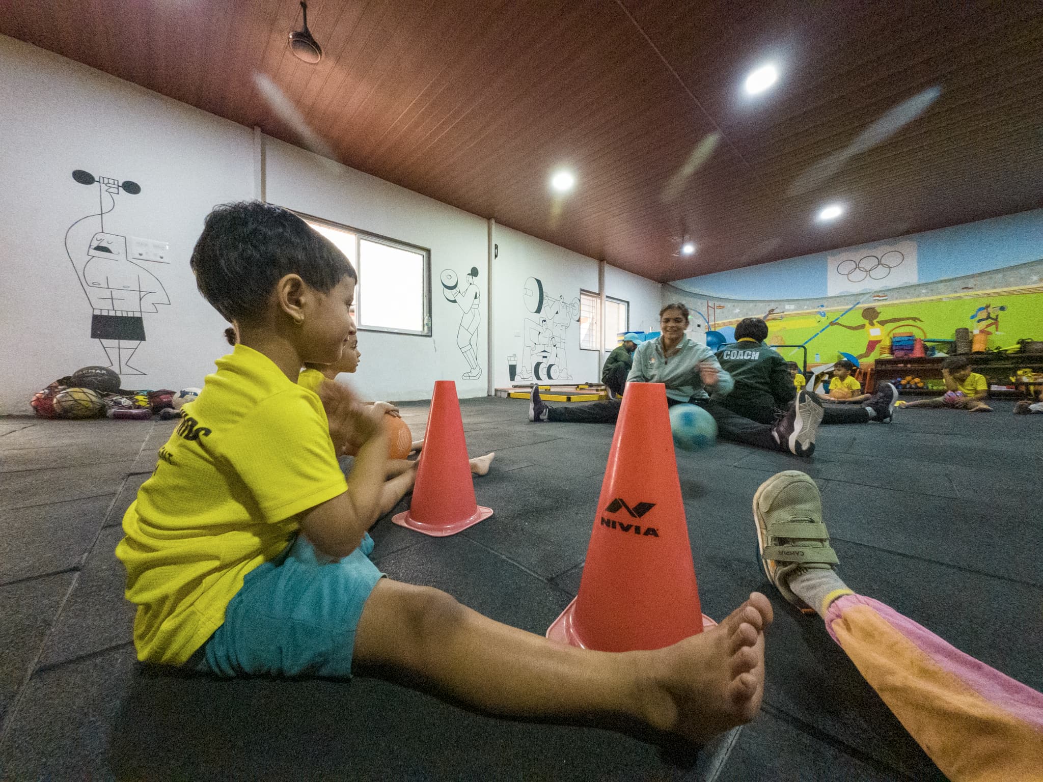 Athletots learning setting